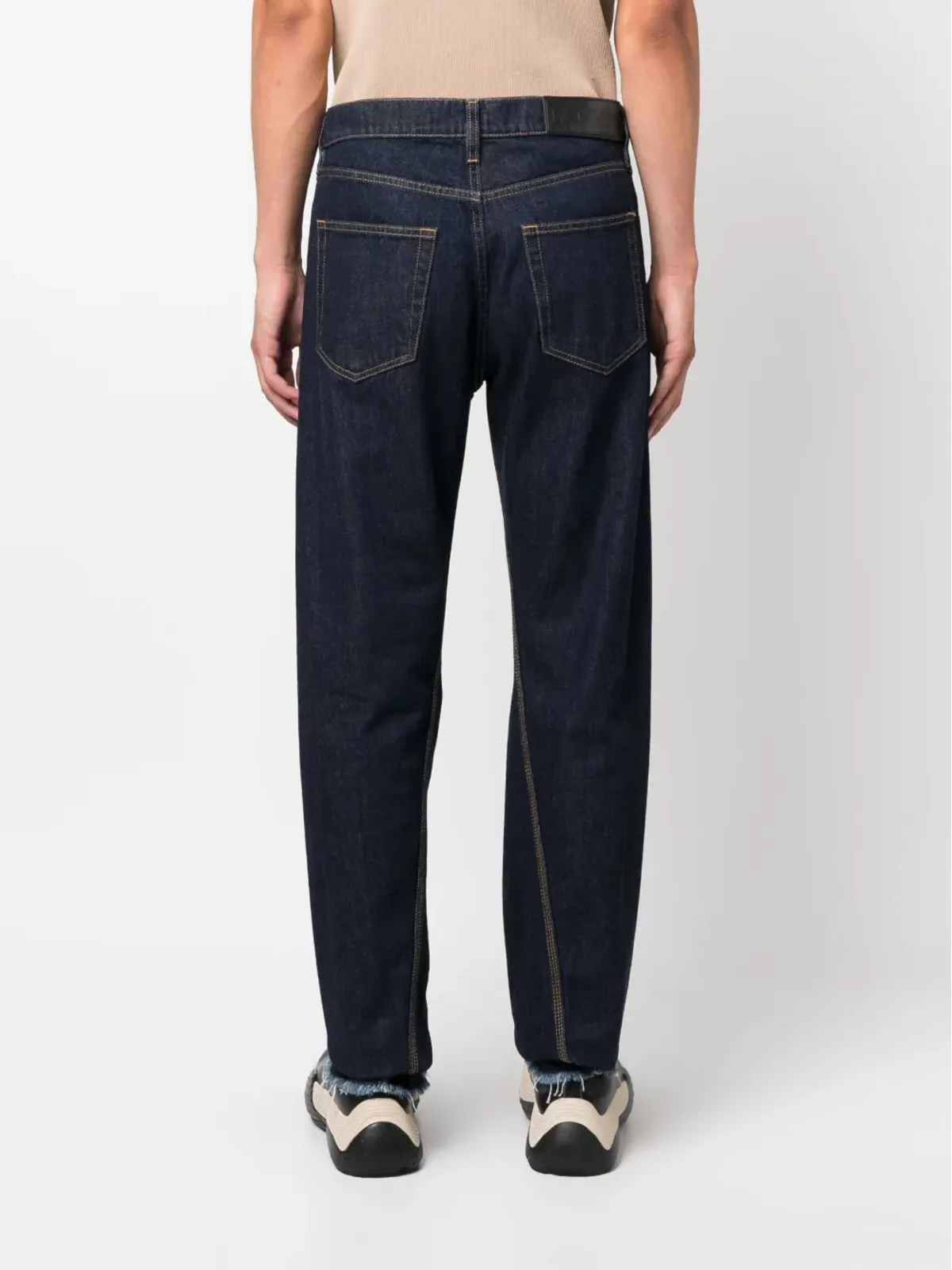 Lanvin ミッドライズストレートジーンズ（コットンデニム） - ブルー - 画像4
