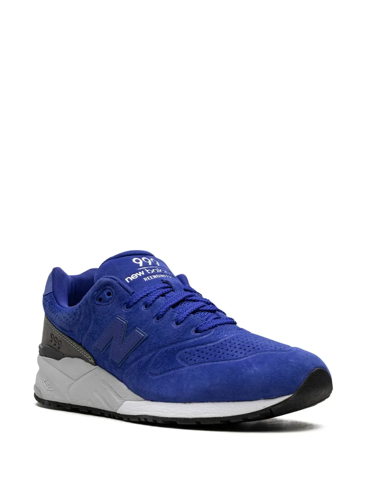 New Balance 999 Re-Engineered ブルー/ホワイト スニーカー - 画像2