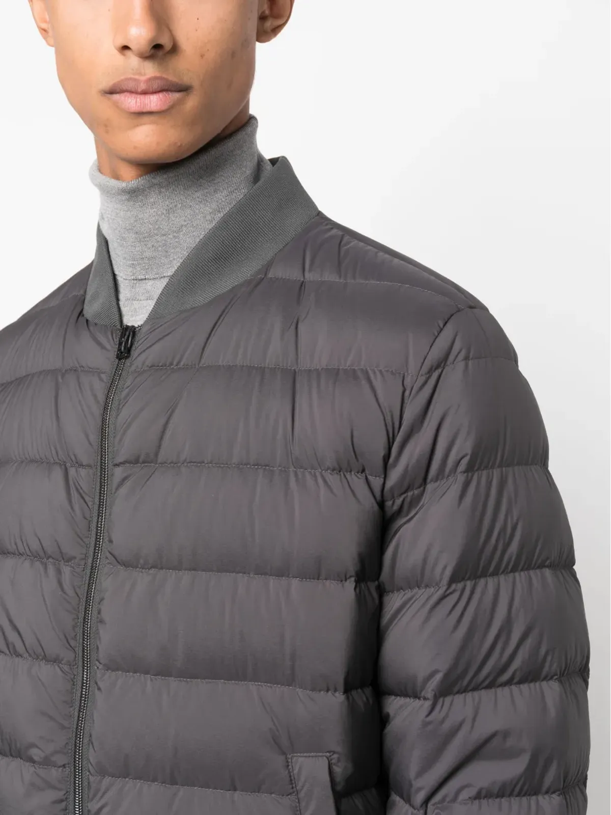 Herno ベースボールカラー パディッドジャケット - 画像5