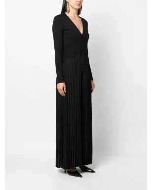 TWINSET レースパネル付きプリーツジャンプスーツ - サムネイル3