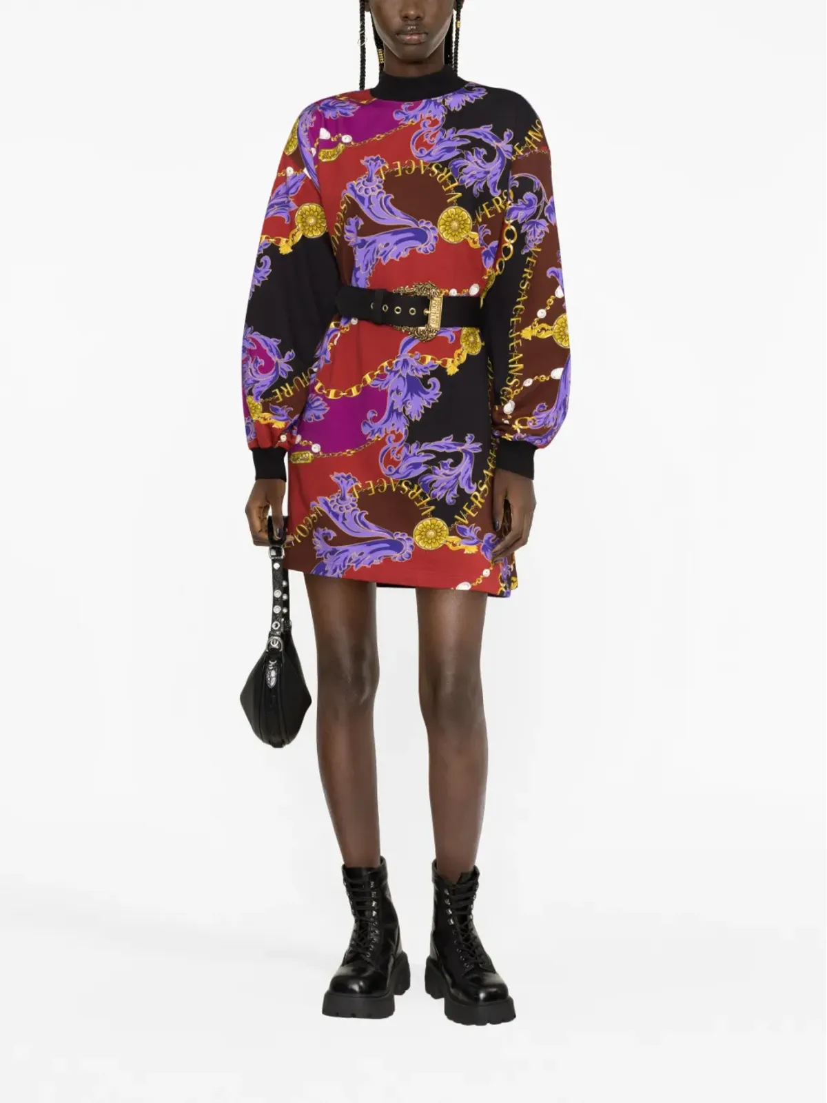 Versace Jeans Couture Chain Couture ミニドレス - 画像2