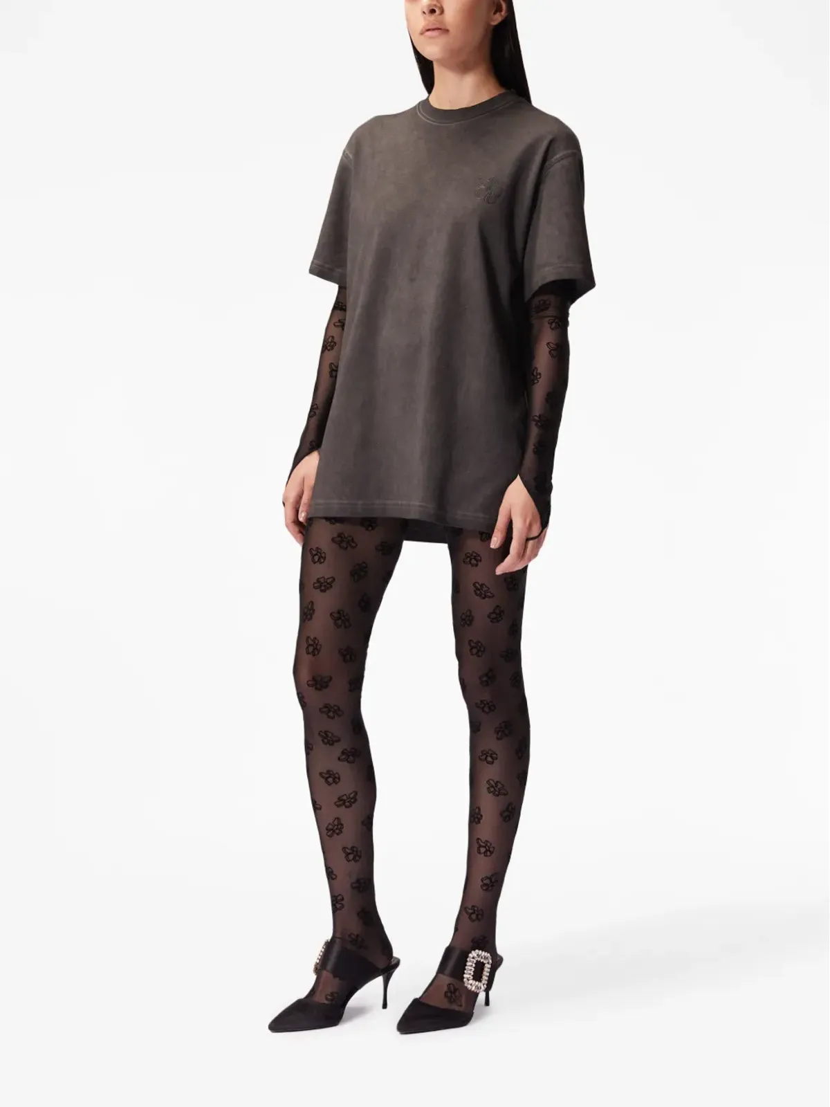 Maccapani フットドモノグラムレギンス - 画像3