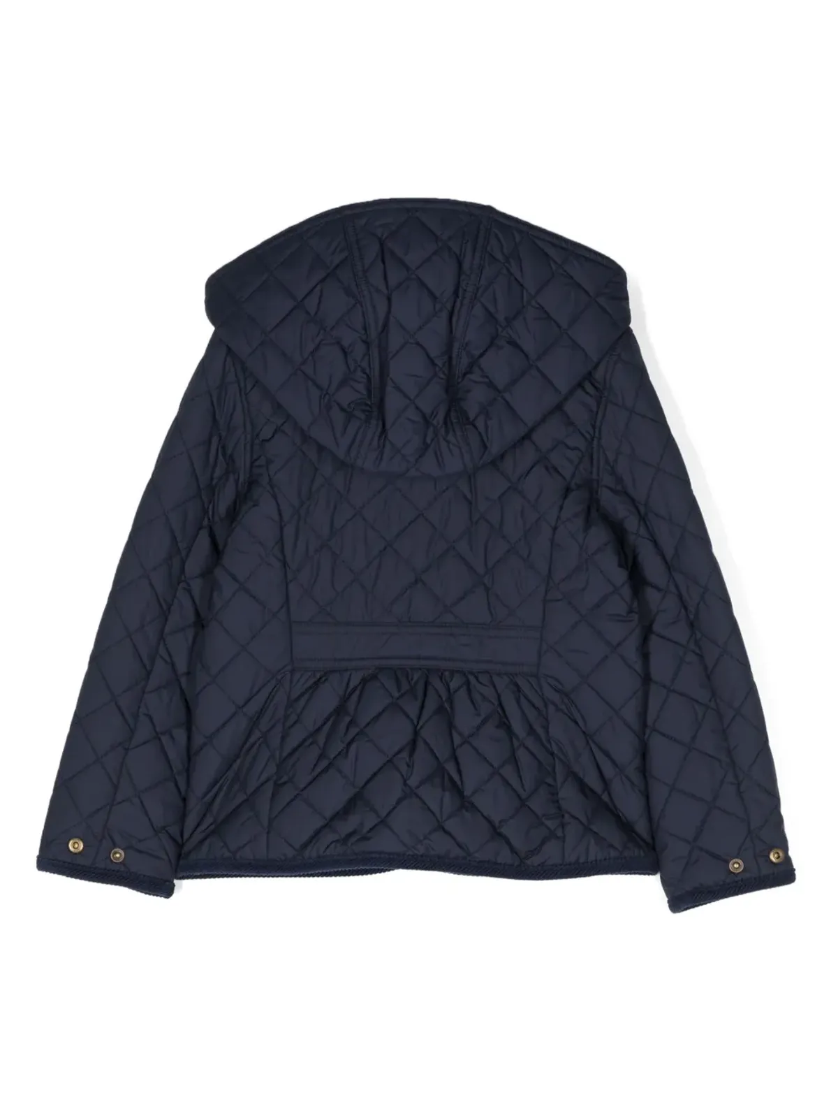 POLO RALPH LAUREN KIDS Audrey ダイヤモンドキルト フード付きコート - 画像2
