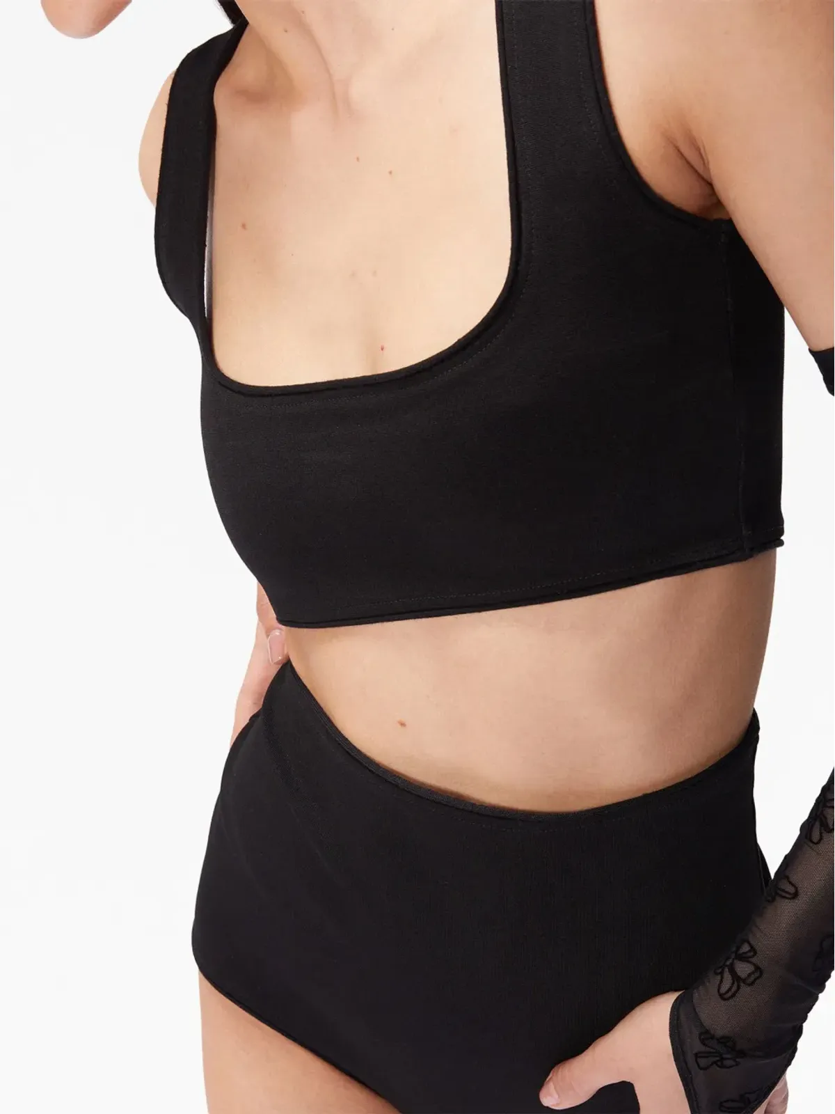 Maccapani スクエアネック ブラトップ - 画像4