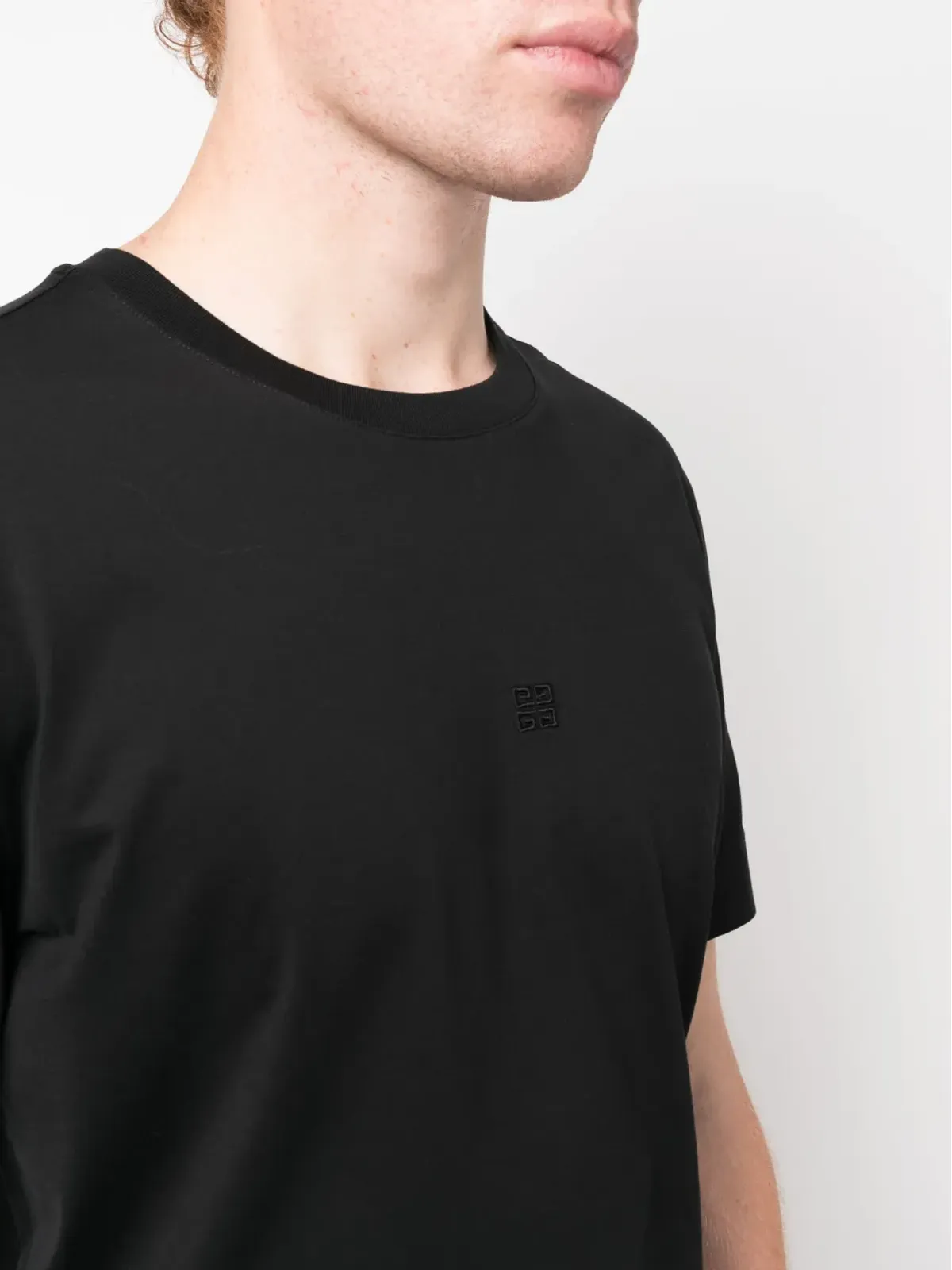 Givenchy トーンカラー コットンTシャツ - ブラック - 画像5
