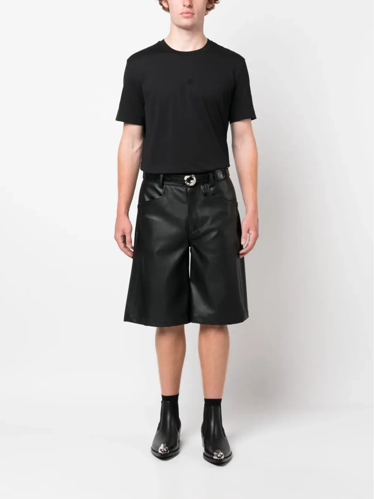 Givenchy トーンカラー コットンTシャツ - ブラック - 画像2