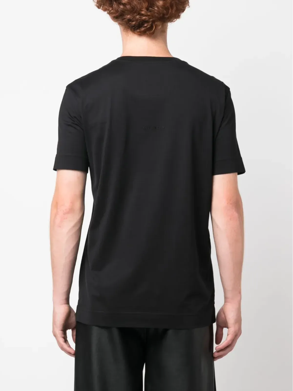 Givenchy トーンカラー コットンTシャツ - ブラック - 画像4
