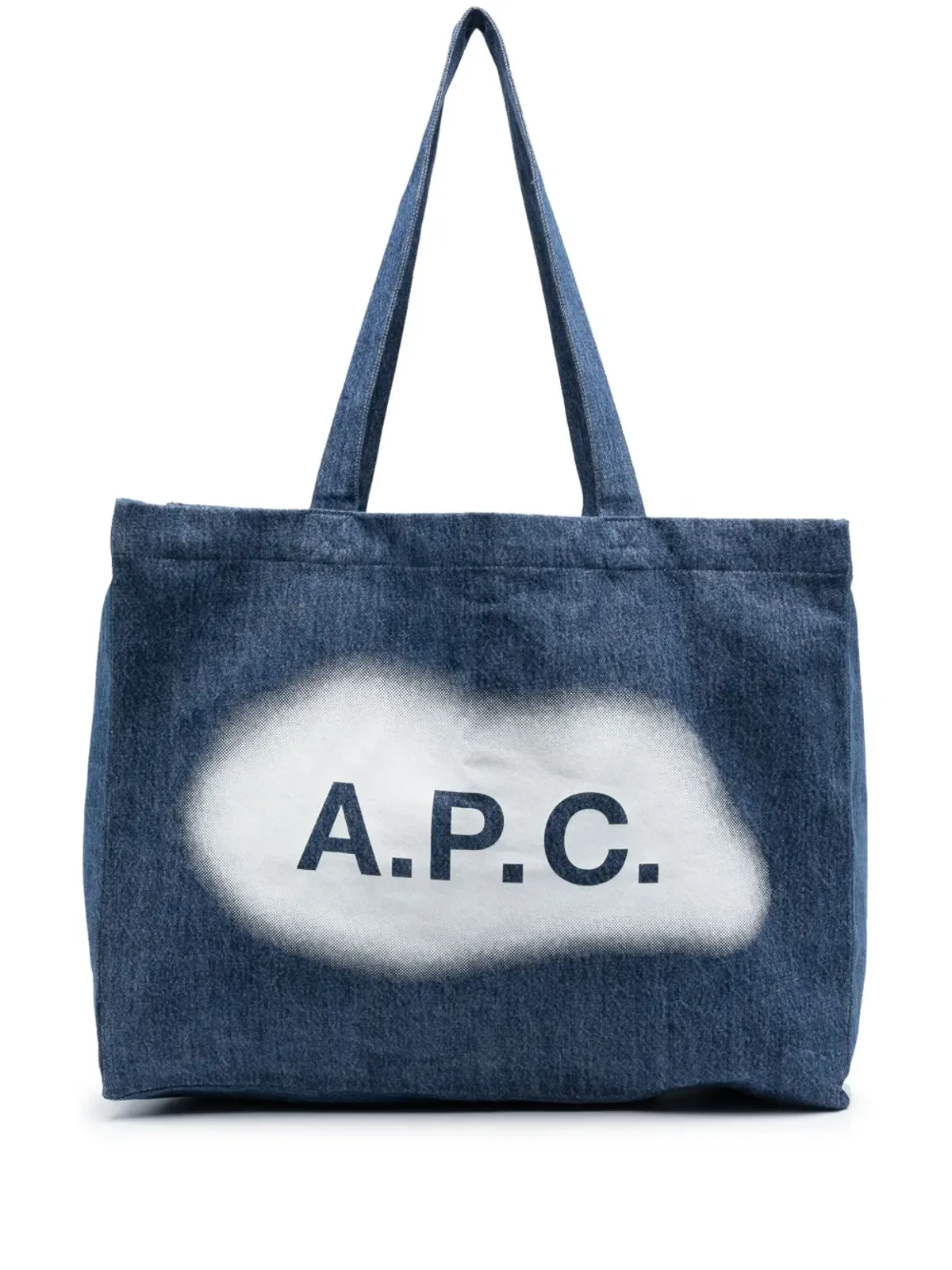 A.P.C. Diane デニム トートバッグ - 画像1