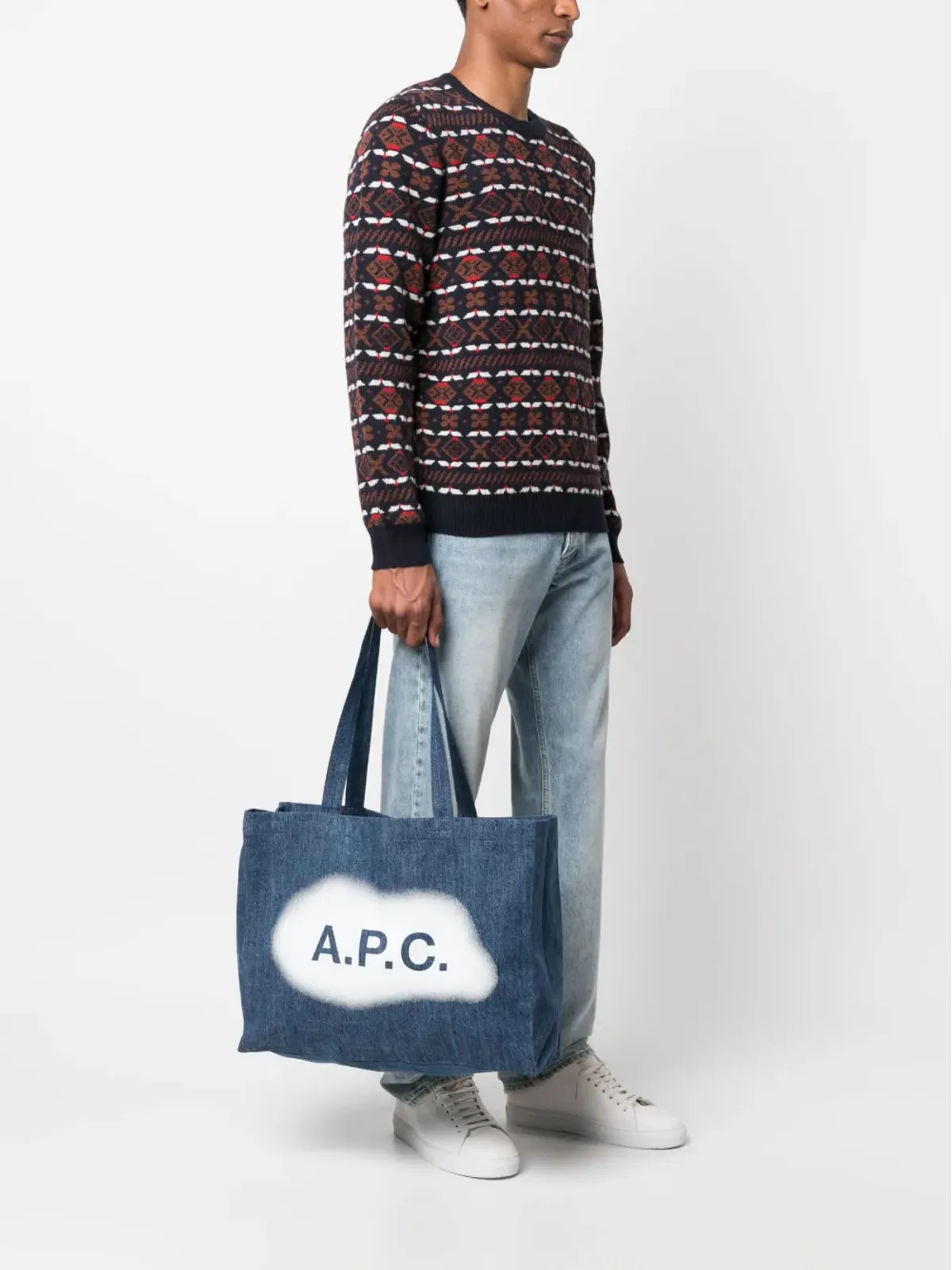 A.P.C. Diane デニム トートバッグ - 画像2