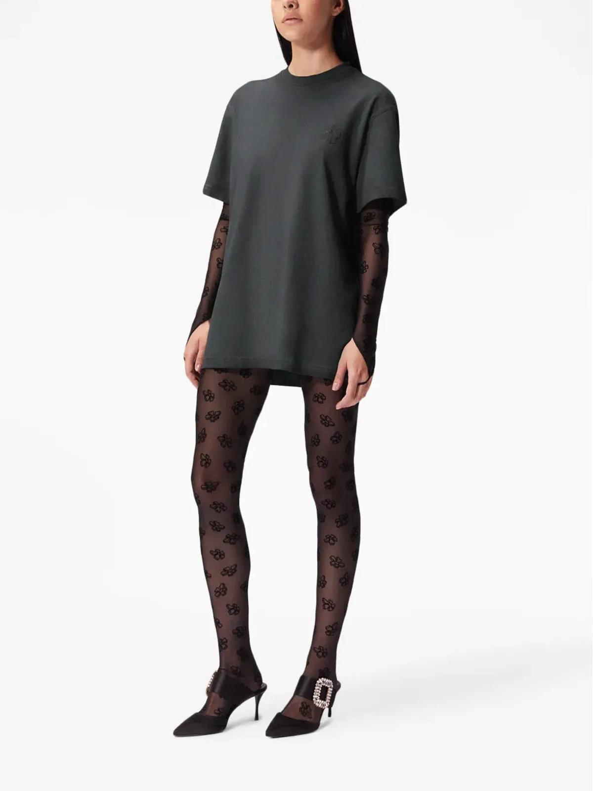Maccapani The Macca クルーネックTシャツ - グレー - 画像2