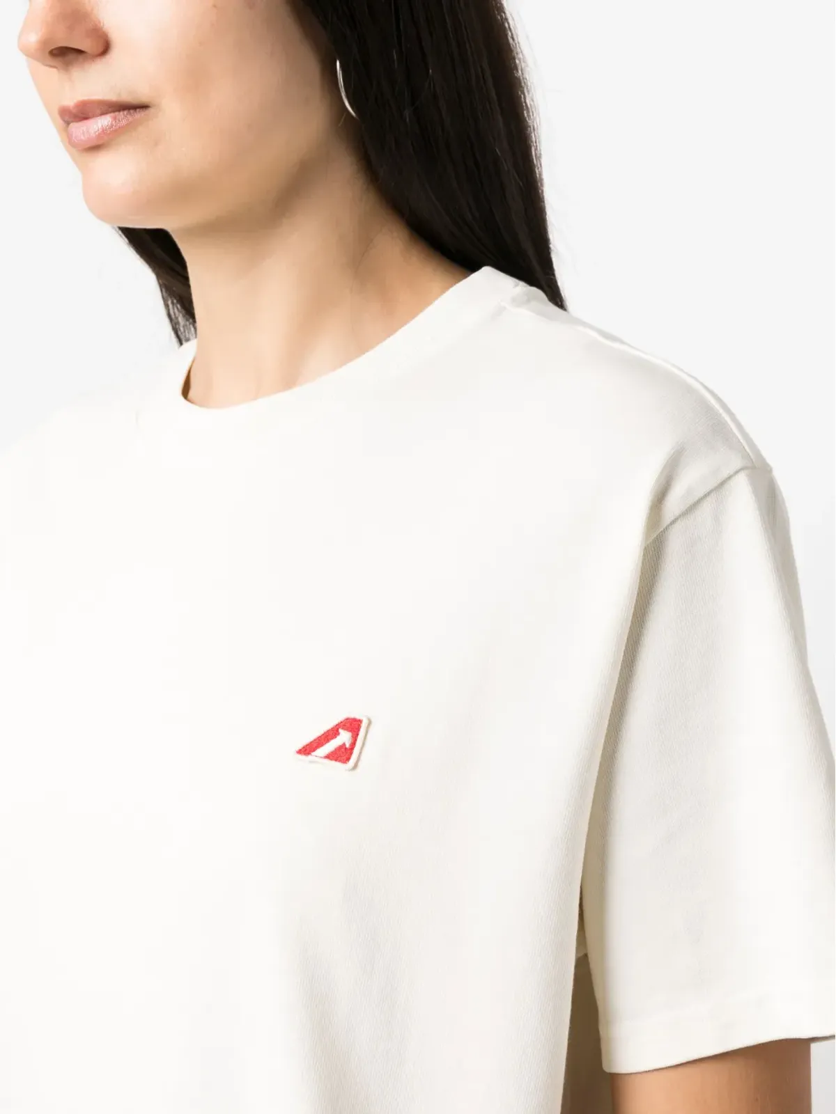 Autry ロゴパッチ コットンTシャツ - 画像5