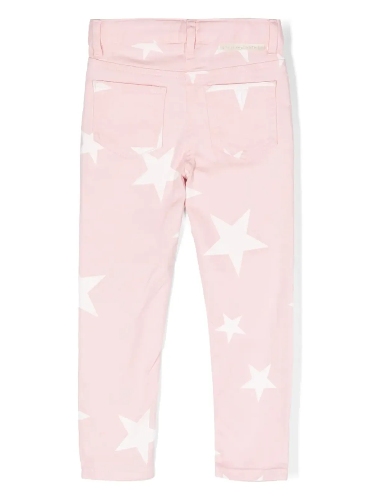 Stella McCartney Kids 星柄デニムパンツ（ピンク） - 画像2
