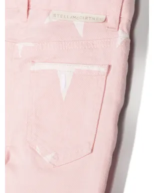 Stella McCartney Kids 星柄デニムパンツ（ピンク） - サムネイル3