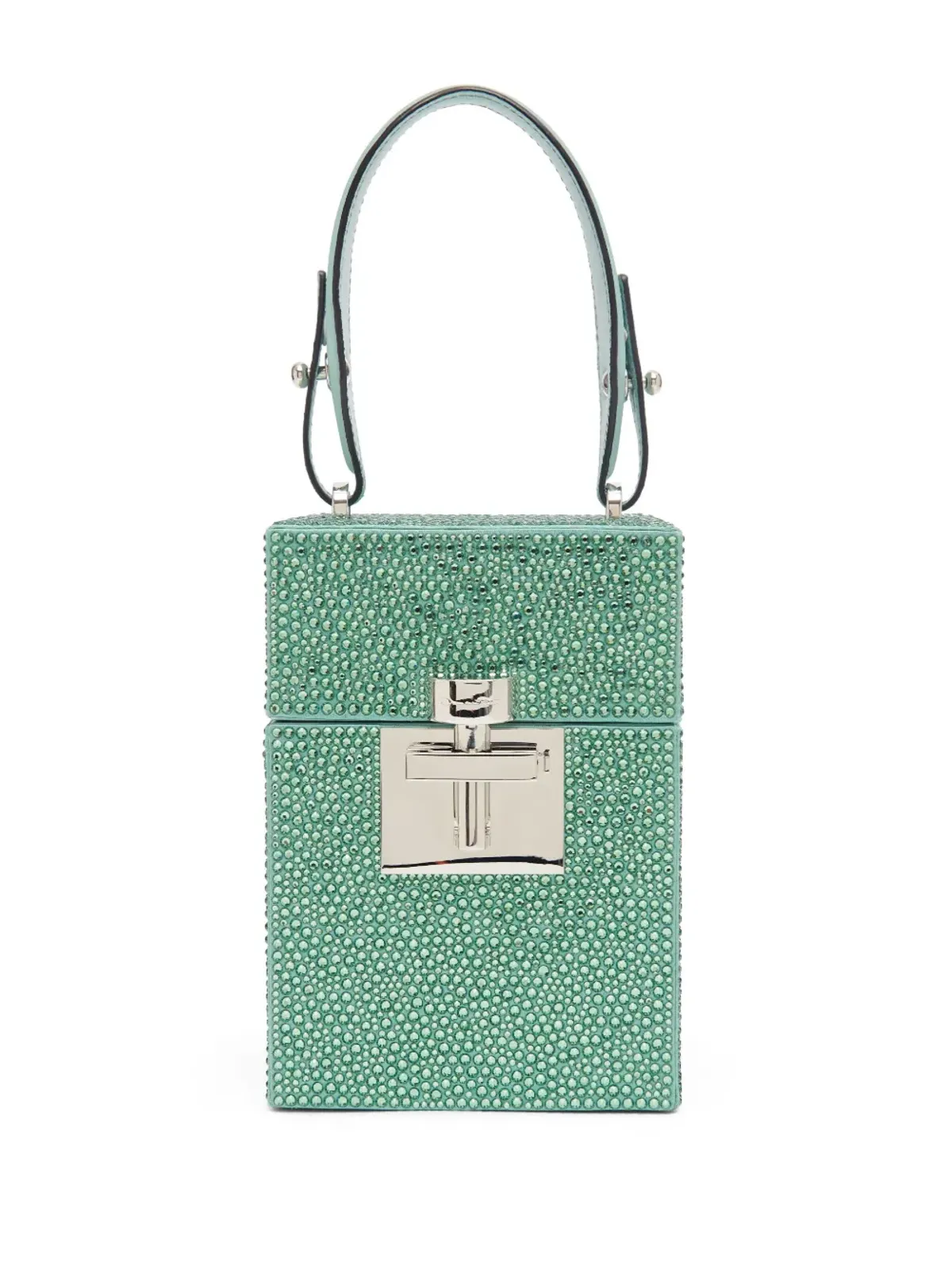 Oscar de la Renta Alibi クリスタル装飾 バケットバッグ - 画像3
