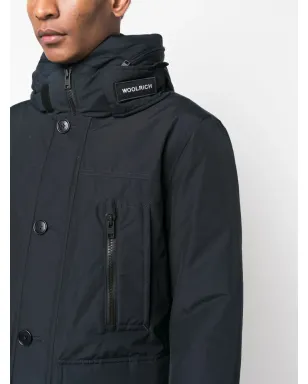 Woolrich 長袖フード付きダウンコート - サムネイル5