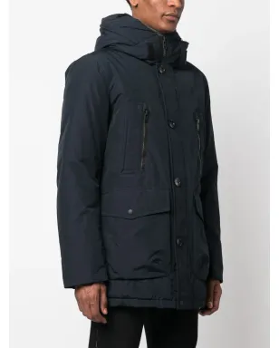 Woolrich 長袖フード付きダウンコート - サムネイル3