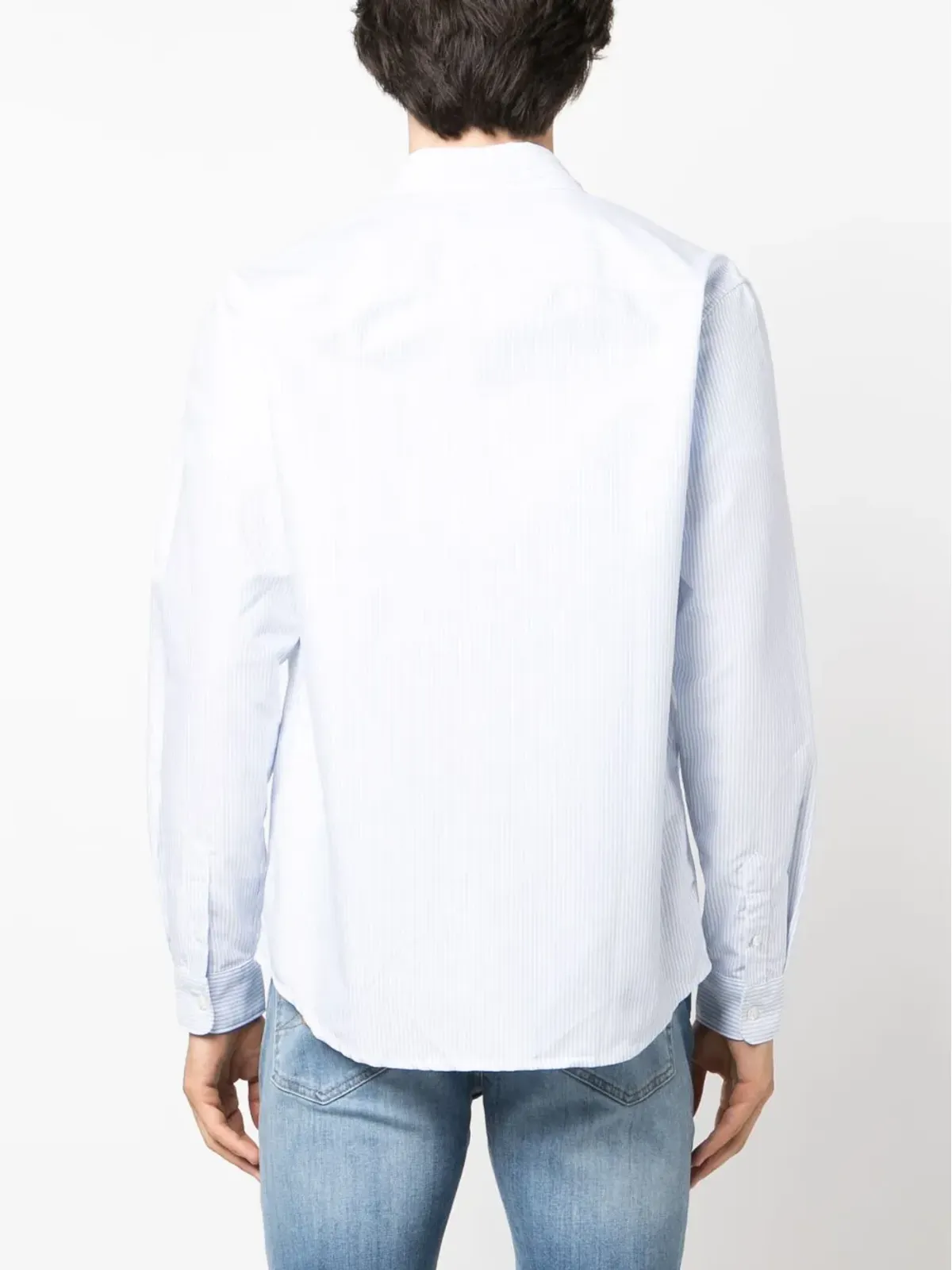 A.P.C. ストライプコットンシャツ - 画像4