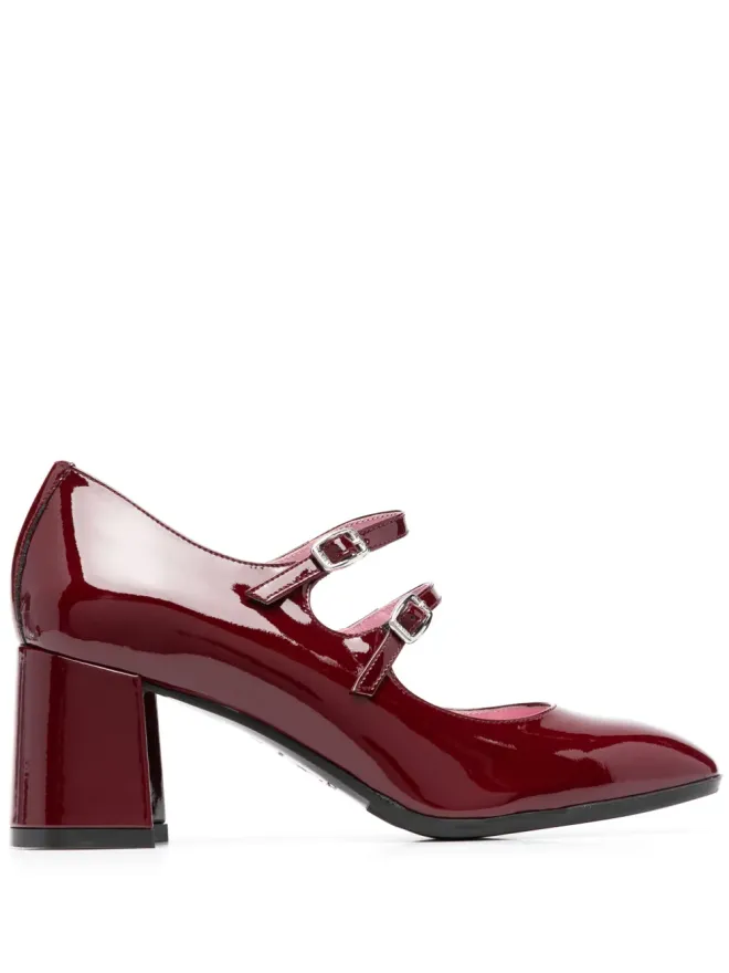 Carel Paris Carel Paris アリス レザー パンプス - レッドの商品画像