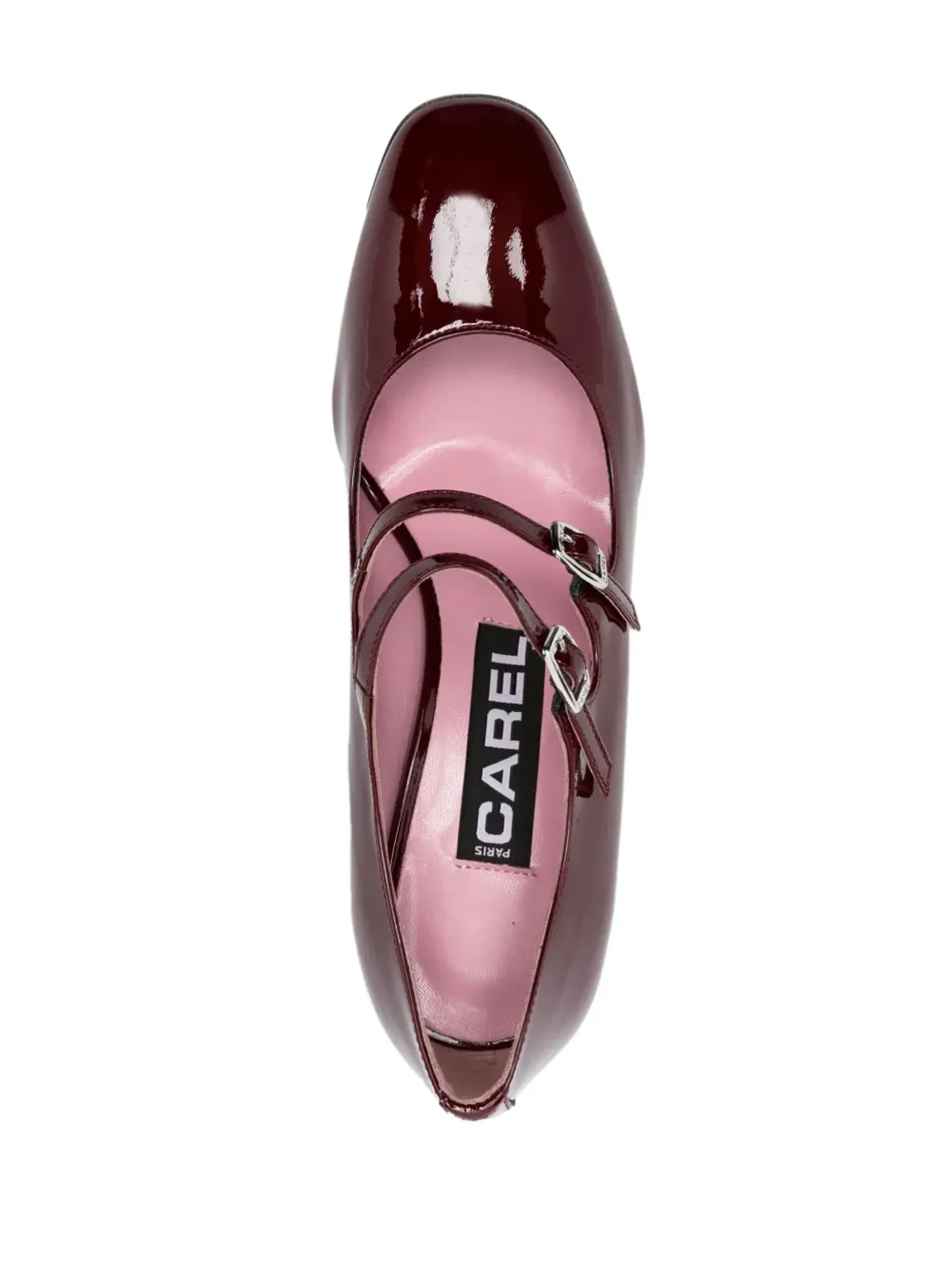 Carel Paris アリス レザー パンプス - レッド - 画像4