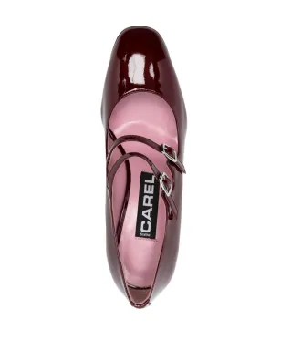 Carel Paris アリス レザー パンプス - レッド - サムネイル4