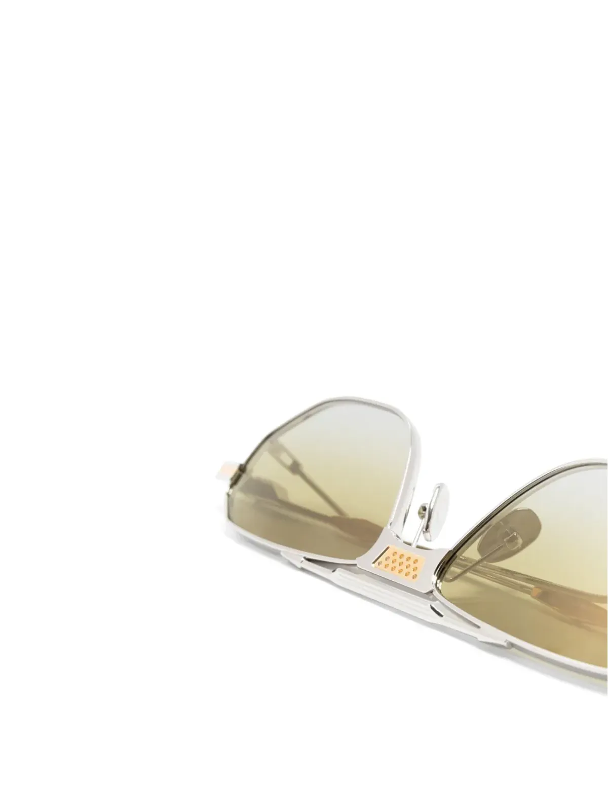 T Henri Eyewear ロゴプリント スクエアフレーム サングラス - 画像3