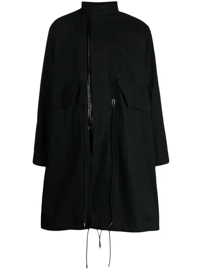 sacai sacai ジップアップ長袖コートの商品画像