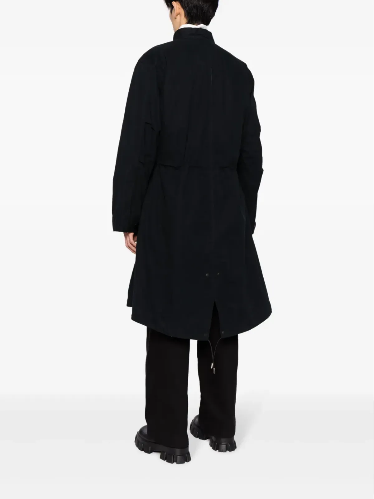 sacai ジップアップ長袖コート - 画像4
