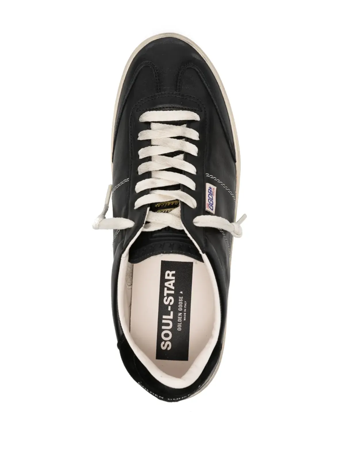 Golden Goose ロゴパッチ レースアップスニーカー - 画像4