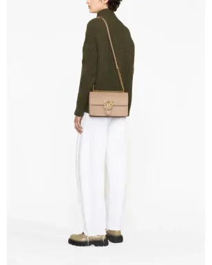 PINKO クラシック・ラブ レザーショルダーバッグ - サムネイル2