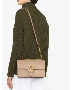PINKO クラシック・ラブ レザーショルダーバッグ - サムネイル3