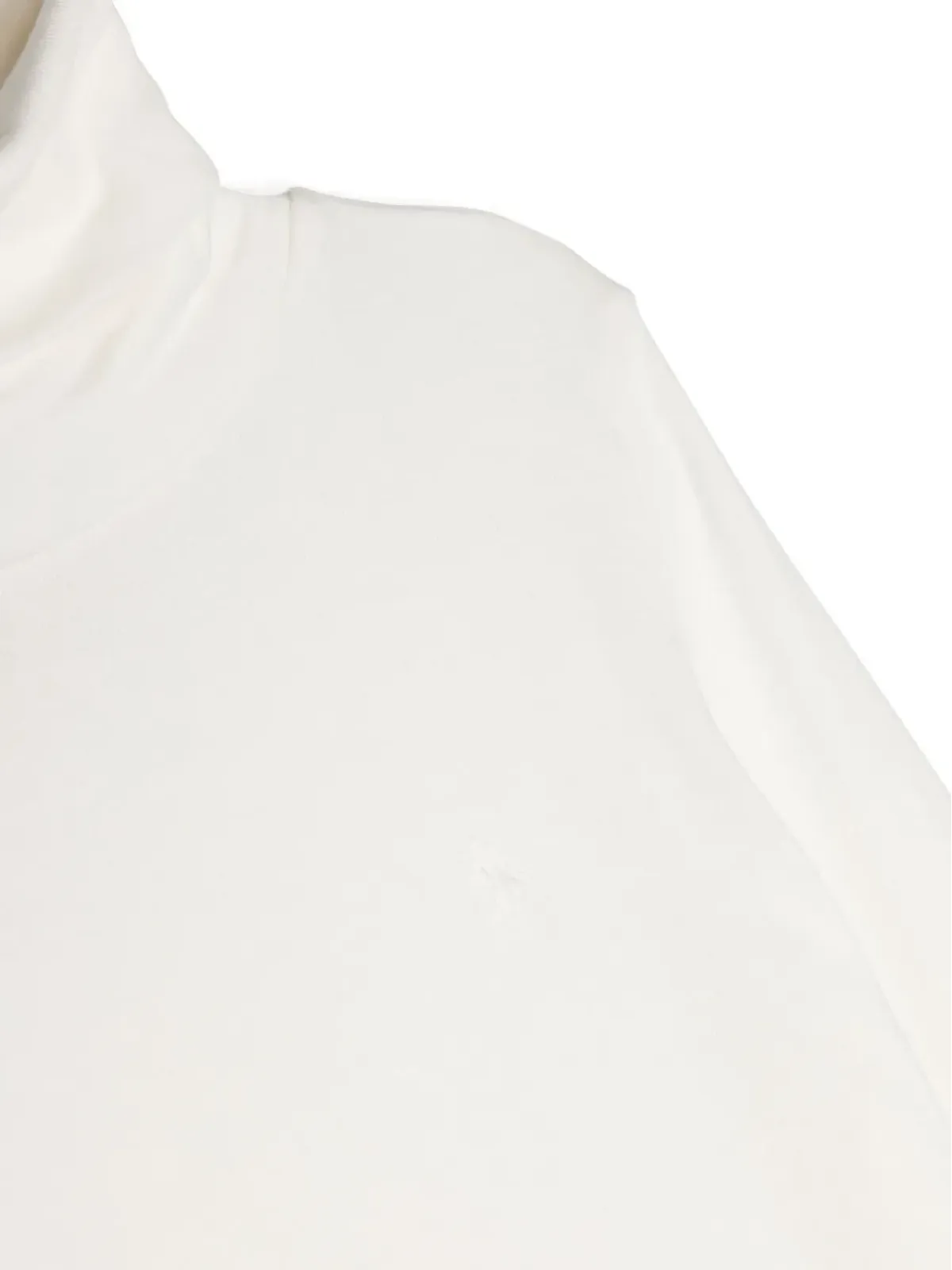 POLO RALPH LAUREN KIDS ロールネック長袖スウェットシャツ（ホワイト） - 画像3