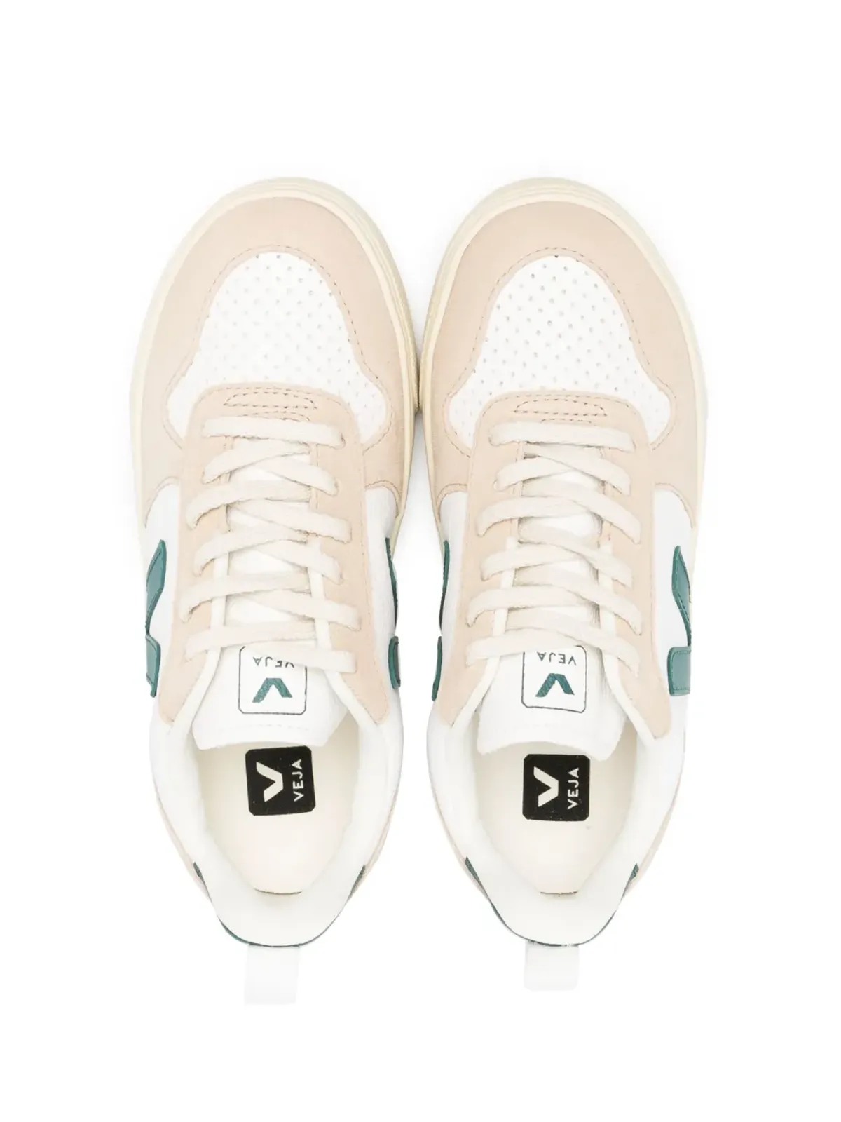 VEJA Kids V-10 フェイクレザー ローカットスニーカー - 画像3