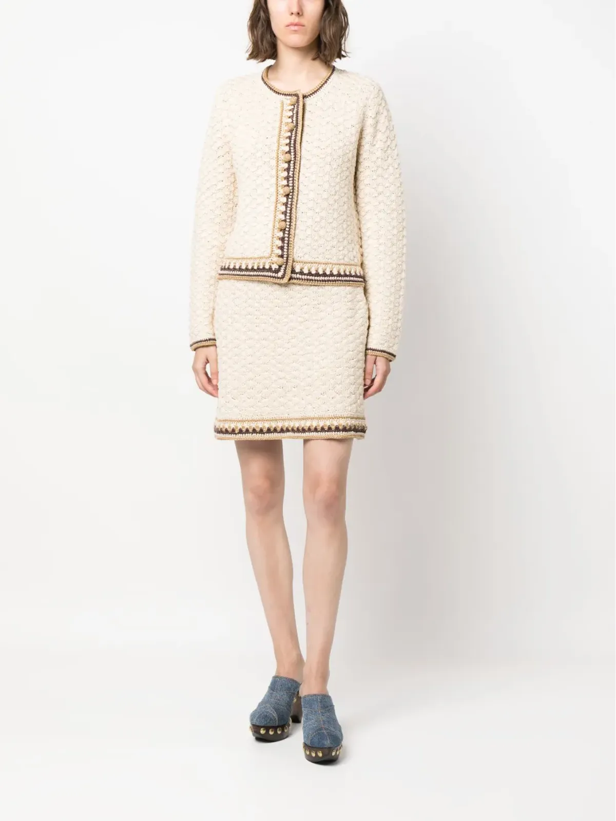 Tory Burch ハイウエストニットスカート - 画像2