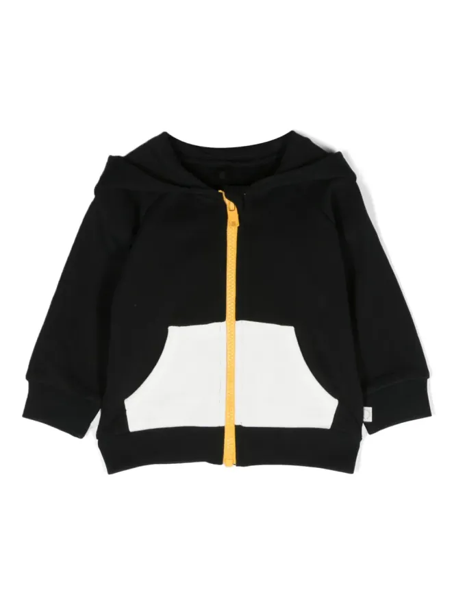 Stella McCartney Kids Stella McCartney Kids パネル切替ジップアップフーディの商品画像