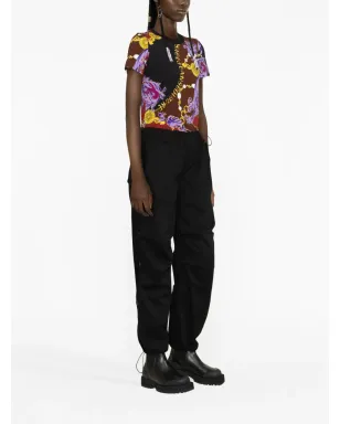 Versace Jeans Couture バロック柄コットンTシャツ - サムネイル3