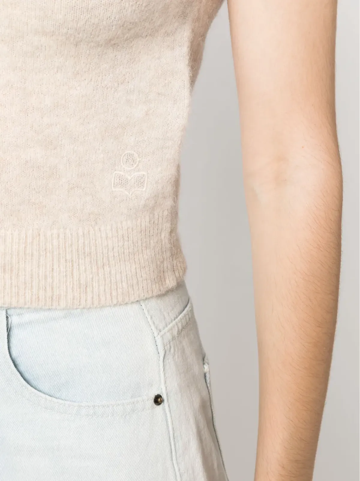MARANT ÉTOILE アメティス ニットベスト - 画像5