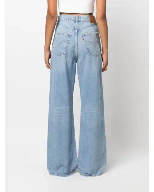 Levi's ハイウエスト ワイドレッグ デニムジーンズ - サムネイル4