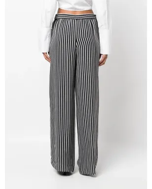 Michael Michael Kors ストライプ柄ワイドレッグパンツ - サムネイル4