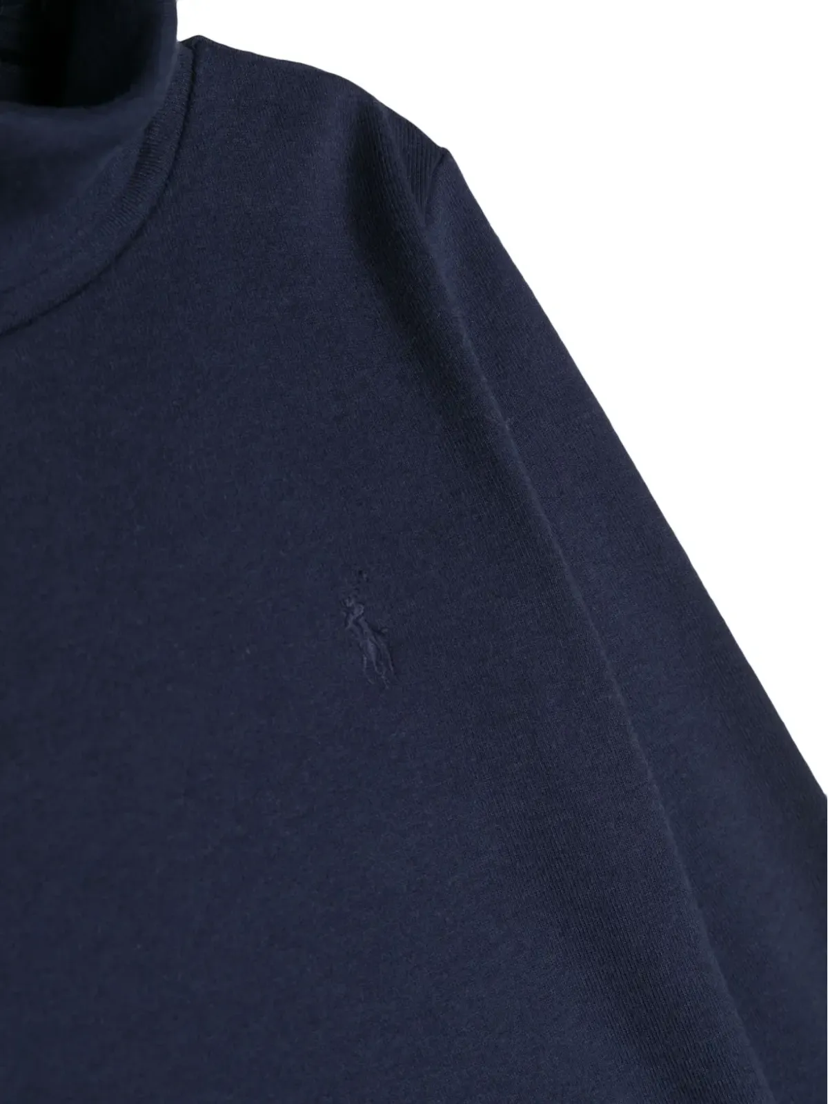 POLO RALPH LAUREN KIDS ポロポニー ハイネック スウェットシャツ ブルー - 画像3
