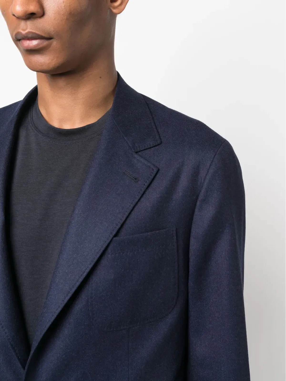 Brunello Cucinelli シングルブレスト ウールスーツ - 画像5