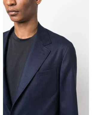 Brunello Cucinelli シングルブレスト ウールスーツ - サムネイル5