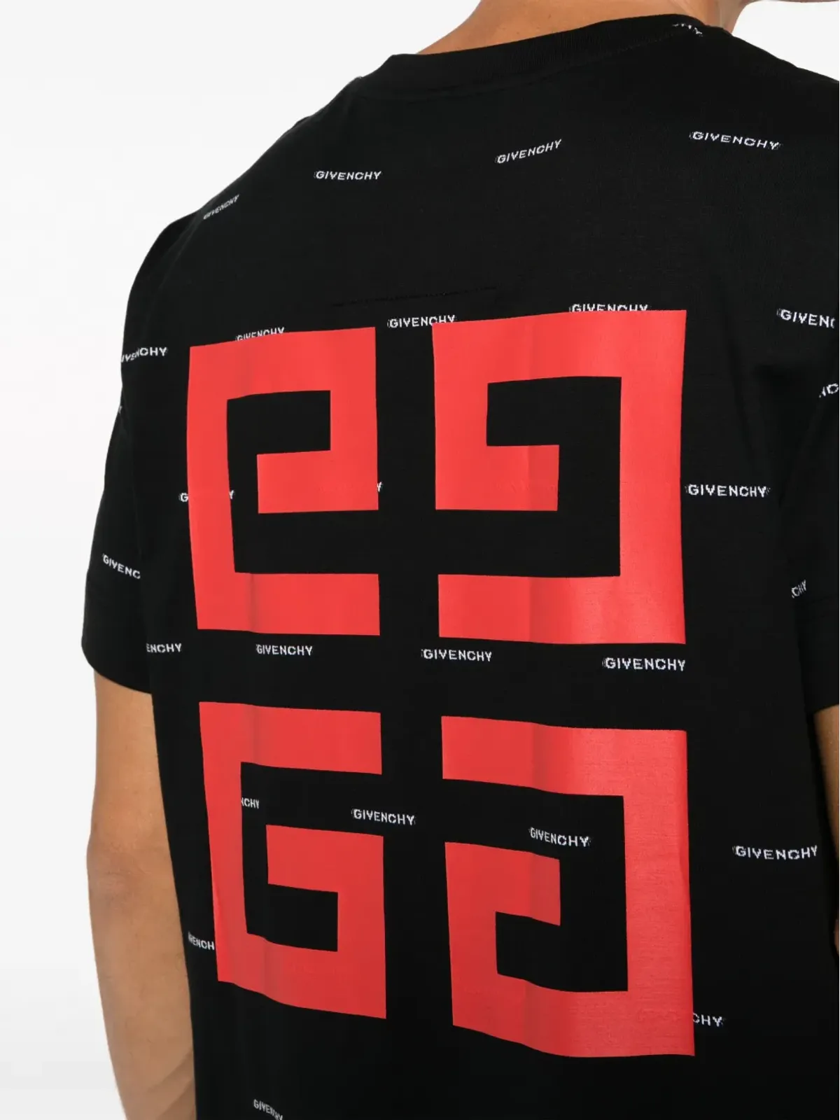 Givenchy 4Gロゴプリント コットン Tシャツ - 画像5