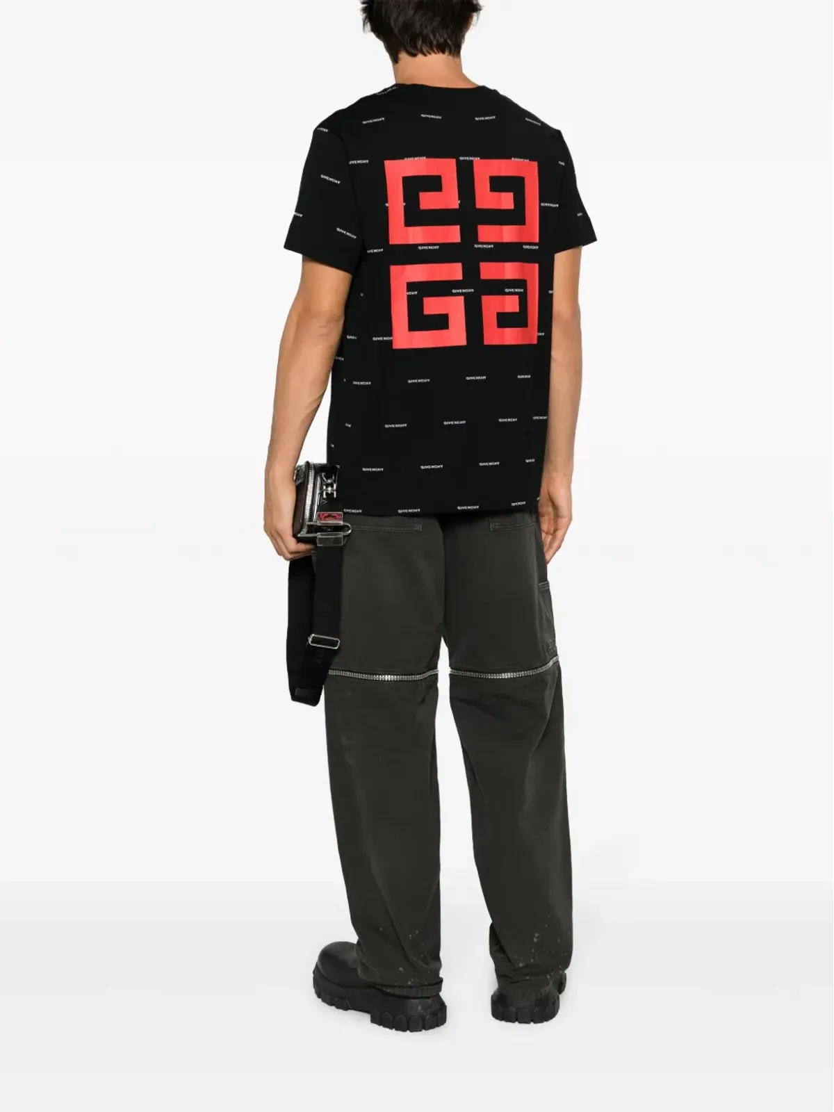 Givenchy 4Gロゴプリント コットン Tシャツ - 画像2