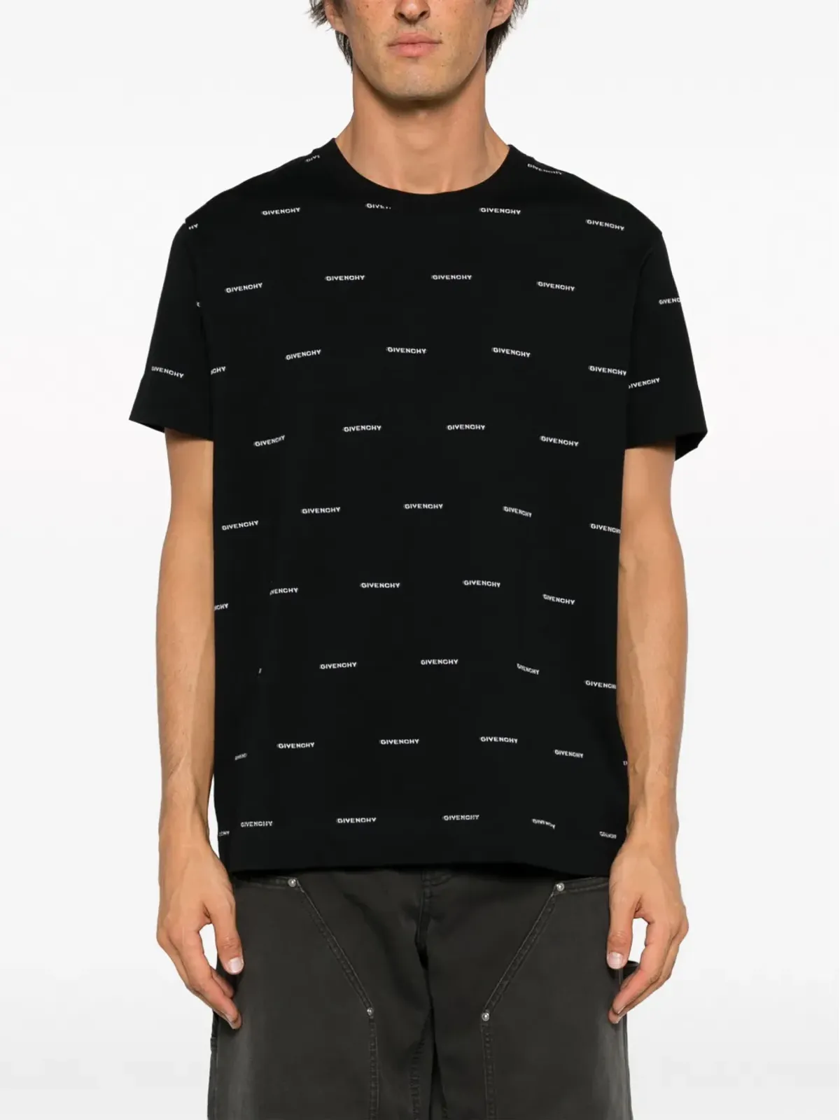 Givenchy 4Gロゴプリント コットン Tシャツ - 画像3