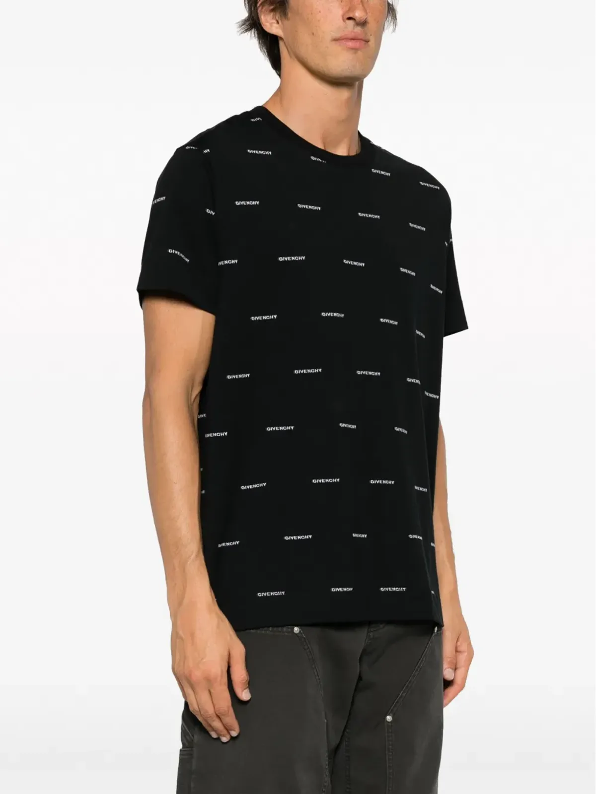 Givenchy 4Gロゴプリント コットン Tシャツ - 画像4
