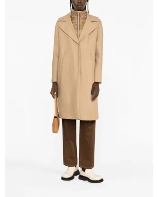 Herno パッド入りカラーのシングルブレストコート - サムネイル2