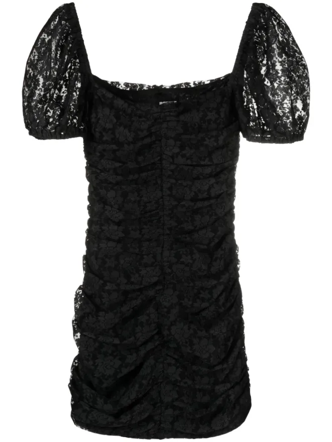 ROTATE BIRGER CHRISTENSEN ROTATE BIRGER CHRISTENSEN パフスリーブ レース ミニドレスの商品画像