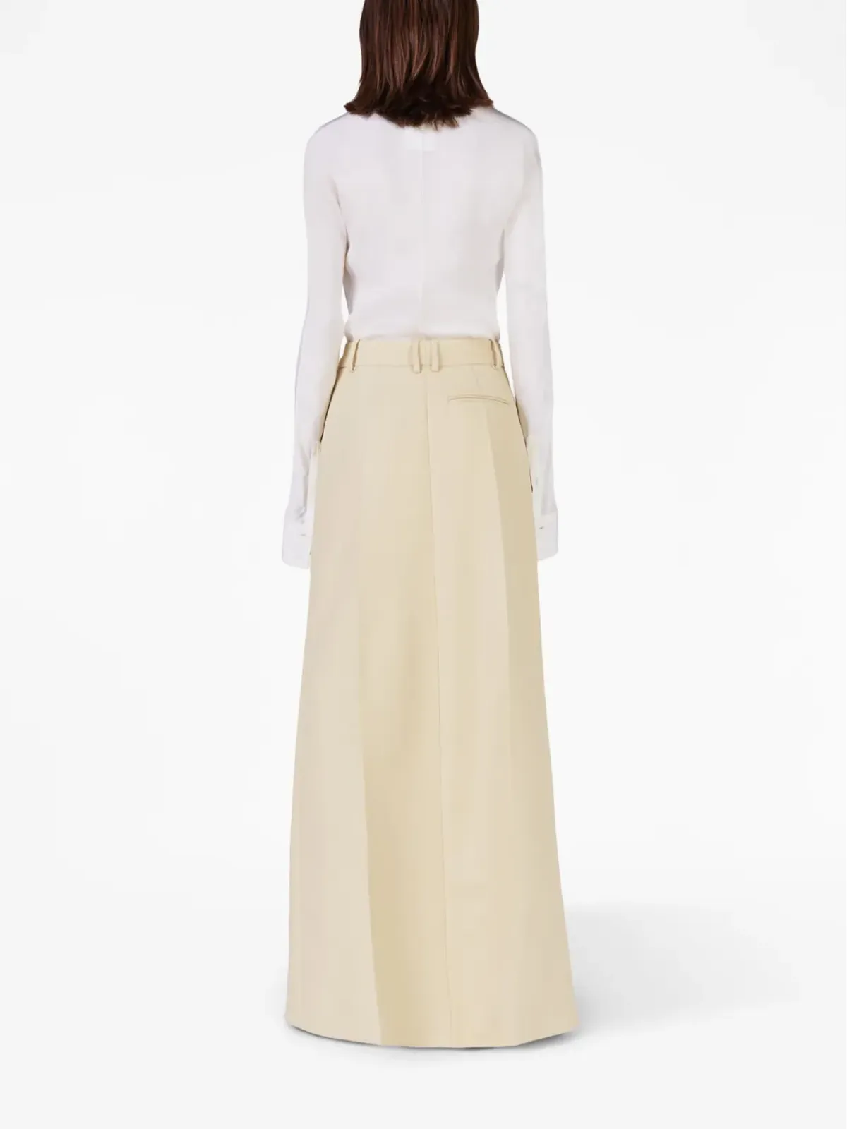 Stella McCartney 前スリット入りマキシスカート - 画像3
