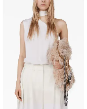 Stella McCartney プリーツ入りウールのワイドパンツ - サムネイル4