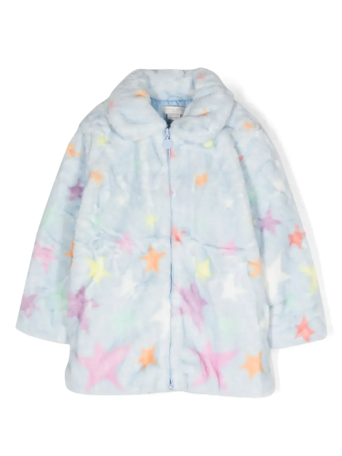 Stella McCartney Kids 星柄シェアリングジャケット - 画像1